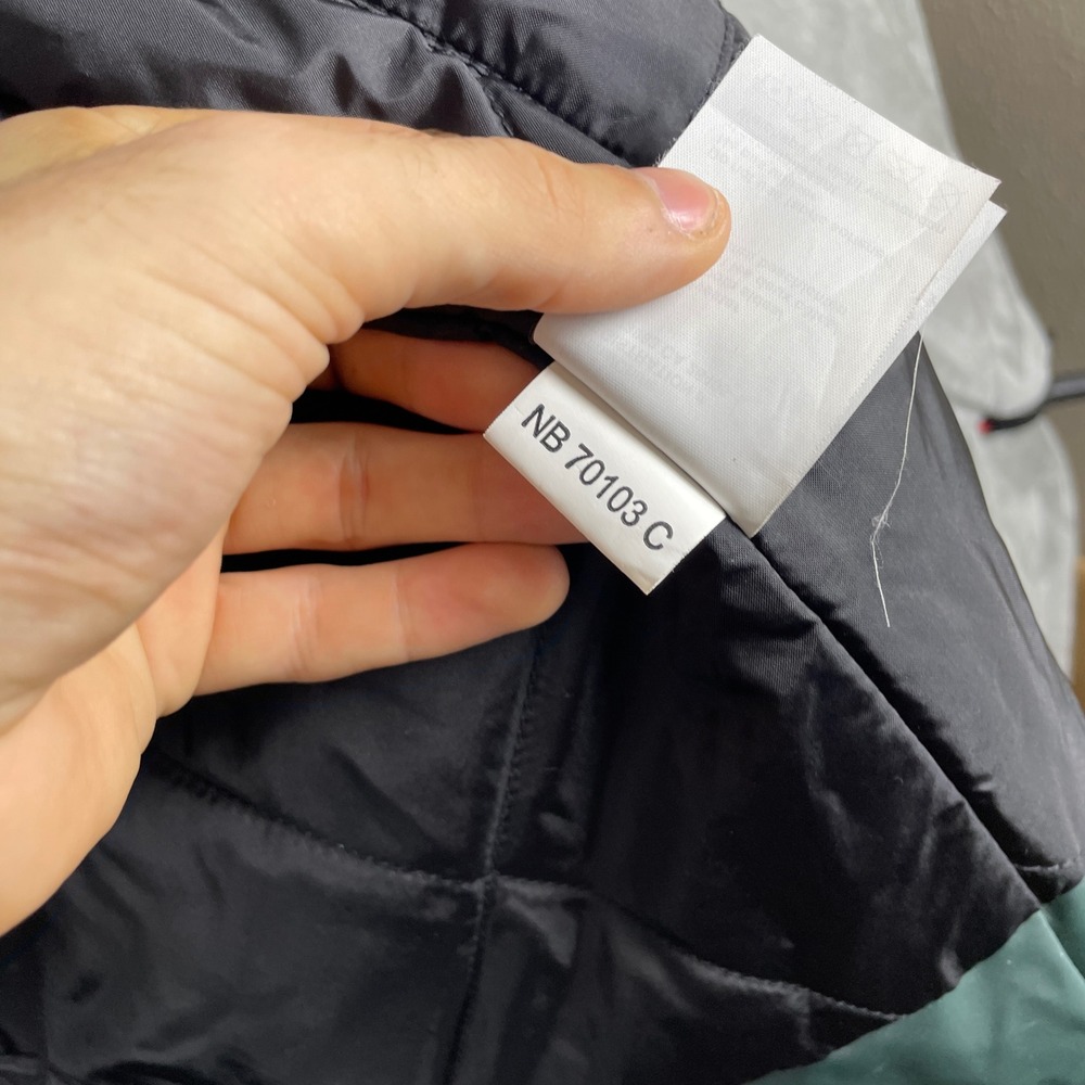 Helly Hansen Rain Jacket Mens M Green Mandal Quilted Lined Hooded Waterproof - Picture 10 of 13